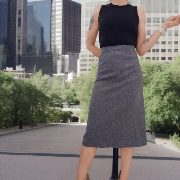 Vtg Wool 2-Piece Suit - Picture 5 of 12